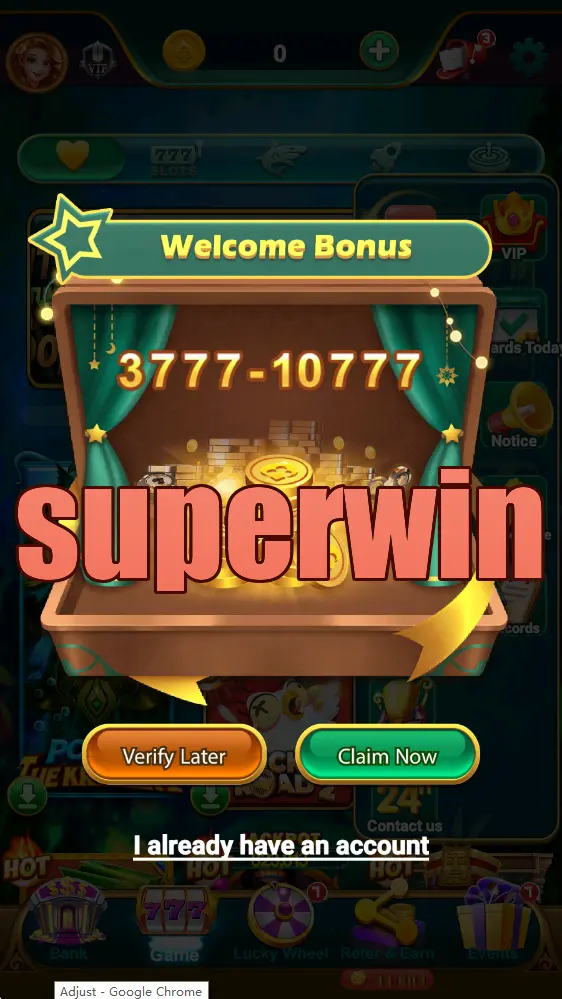 superwin Tangkapan Layar Resmi APK